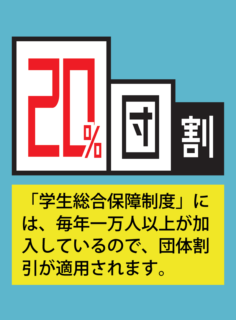 団体割引20％